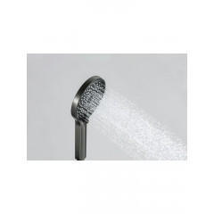 AQ2035BGM ЛУГАНО душевой набор 3jet, оружейная сталь