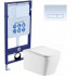 SET AQUATEK ЛИБРА N KDI21(рама AQUATEK Standard INS-0000012 с клавишей KDI-0000021 и крепежом KKI-0000002+унитаз ЛИБРА AQ0530N-00 с тонким сиденьем sc