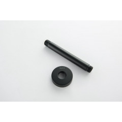 AQ2171MB держатель верхнего душа потолочный 150 мм, матовый черный