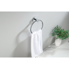 AQ4212CR ОБЕРОН полотенцедержатель кольцо