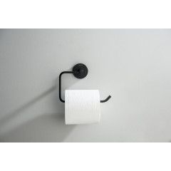 AQ4608MB БЕТТА бумагодержатель квадратный, матовый черный