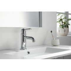 AQ1510CR КЛАССИК смеситель для раковины 72, без донного клапана