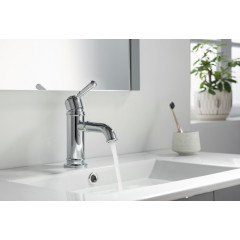 AQ1510CR КЛАССИК смеситель для раковины 72, без донного клапана