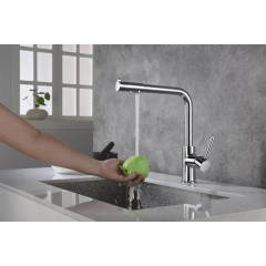 AQ1386CR ЕВРОПА смеситель для кухни с подключением к фильтру питьевой воды
