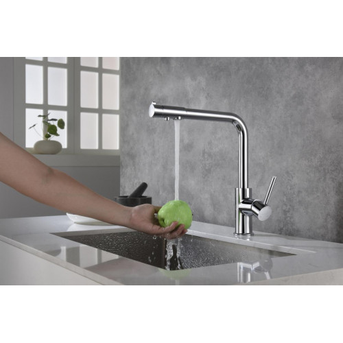 AQ1386CR ЕВРОПА смеситель для кухни с подключением к фильтру питьевой воды