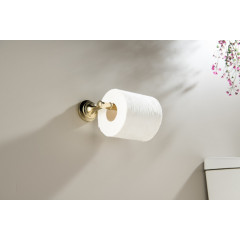 AQ4508PG КЛАССИК бумагодержатель, полир. золото