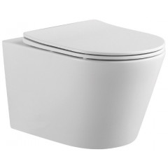 Set AQUATEK ВЕГА (рама AQUATEK Standard INS-0000012 с звукоиз.прокладкой+крепеж KKI-0000002+кнопкаKDI-0000009+унитаз ВЕГА AQ1905-00 с крышкой-сиденьем