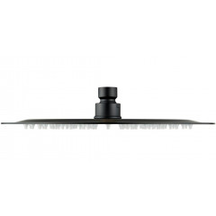 AQ2073MB круглый верхний душ 250*2 мм, матовый черный