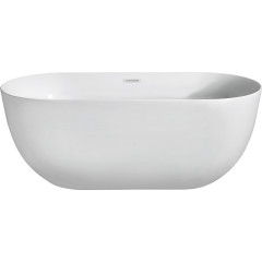 AQ-44778 АФИНА Ванна акриловая, отдельностоящая, 1700*780*600. В комплекте со сливом и ножками. Цвет белый глянцевый.