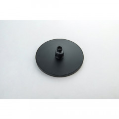 AQ2140MB БЕТТА душевая система (смеситель для ванны) 220мм, матовый черный