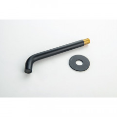 AQ1341MB ЕВРОПА излив для ванны 220 мм, матовый черный