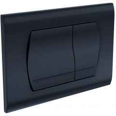 KDI-0000049 (021D) Панель смыва Черная (клавиши прямоугольные)