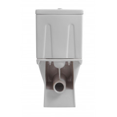 AQ2785-00 ЛЕОН Унитаз напольный с бачком 595*370*815, горизонтальный выпуск, тонкое сиденье с механизмом плавного опускания, крепеж