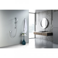 AQ2018CR ЛИРА душевой гарнитур 3jet 65 см