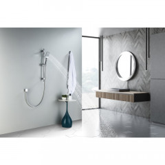 AQ2018CR ЛИРА душевой гарнитур 3jet 65 см