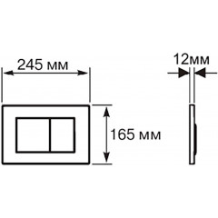 SET AQUATEK МИЯ Т-033 4в1(рама AQUATEK Standard INS-0000012+крепёж KKI-0000016 +кнопка KDI-0000033 +унитаз МИЯ AQ2004T-00 с тонким сиденьем soft-close