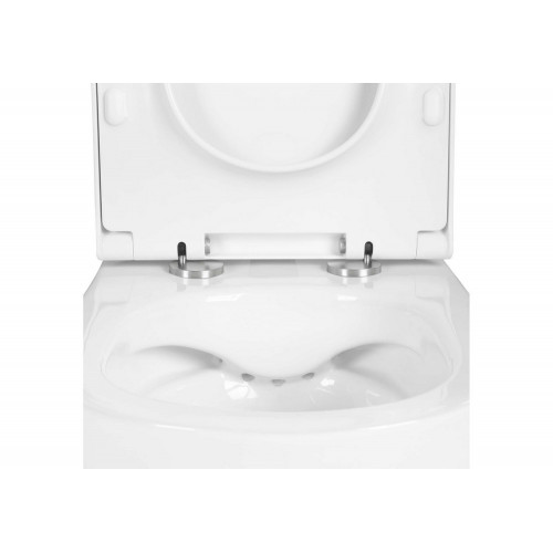 SET AQUATEK ПОЛАРИС (рама AQUATEK Standard INS-0000012+унитаз ПОЛАРИС AQ0700-00 с тонким сиденьем soft-close+ крепеж KKI-0000002 +панель KDI-0000045)