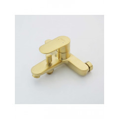 AQ1840BG НИКА смеситель для ванны, шлиф.золото