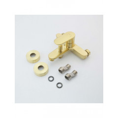 AQ1840BG НИКА смеситель для ванны, шлиф.золото