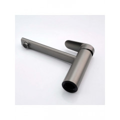 AQ1880BGM НИКА смеситель для кухни, оружейная сталь