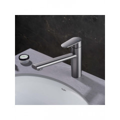 AQ1880BGM НИКА смеситель для кухни, оружейная сталь