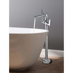 AQ1845CR НИКА смеситель для ванны напольный