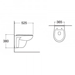 SET AQUATEK КАИР KKI/14 (рама AQUATEK Standard INS-0000014 и крепежаKKI-0000002 +унитаз AQ1170-00 КАИР с тонким сиденьем soft-close