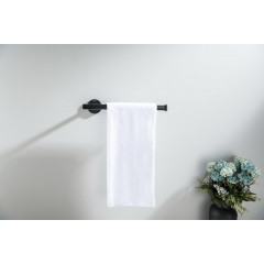 AQ4219MB ОБЕРОН полотенцедержатель, матовый черный