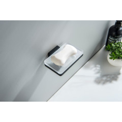 AQ4303MB ЛИБРА мыльница, матовый черный