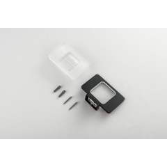 AQ4303MB ЛИБРА мыльница, матовый черный