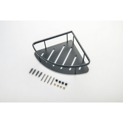 AQ4926MB угловая полка, матовый черный