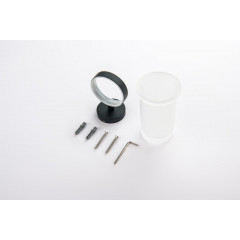 AQ4104MB ЕВРОПА стакан с держателем, матовый черный