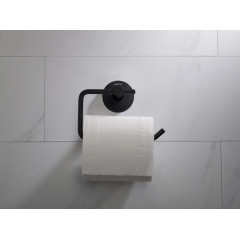 AQ4118MB ЕВРОПА бумагодержатель квадратный, матовый черный