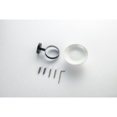 AQ4603MB БЕТТА мыльница, матовый черный