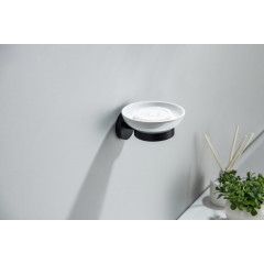 AQ4603MB БЕТТА мыльница, матовый черный