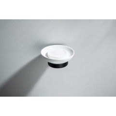 AQ4603MB БЕТТА мыльница, матовый черный