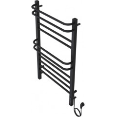 Бетта П10 500х900 электрический (quick touch) Полотенцесушитель Aquatek (черный муар)