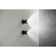 AQ2098MB боковая форсунка 50*50, матовый черный