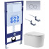 SET AQUATEK МИЯ 4в1 (рама AQUATEK Standard INS-0000012+ кркпеж KKI-0000002+клавиша KDI-0000019+унитаз МИЯ AQ2004-00 с тонким сиденьем soft-close