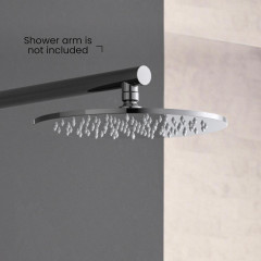 AQ2077CR круглый верхний душ 250*7 мм