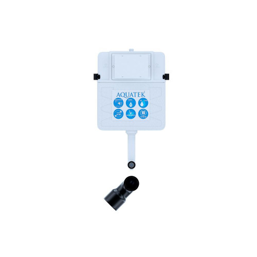 SET BW AQUATEK ЕВРОПА (смывной бачок AQUATEK INS-0000019+кнопка KDI-0000010+унитаз ЕВРОПА AQ1902-00 с тонким сиденьем soft-close)