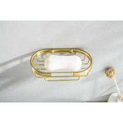 AQ4956BG мыльница решетка, шлиф. золото