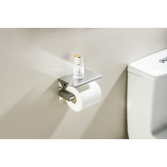 AQ4939CR ЕВРОПА бумагодержатель с полкой