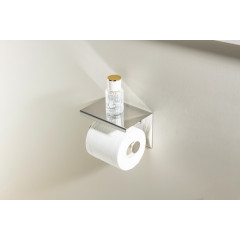 AQ4939CR ЕВРОПА бумагодержатель с полкой