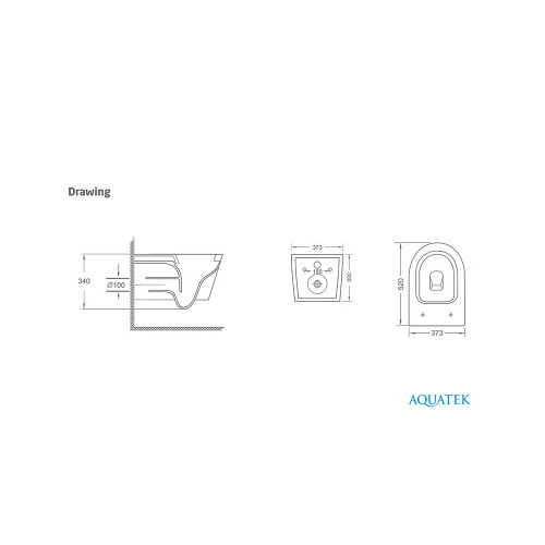 SET AQUATEK СИРИУС (рама AQUATEK Standard INS-0000012(без клавиши и крепежа) + унитаз AQ1582T-00 СИРИУС TORNADO с тонким сиденьем soft-close)