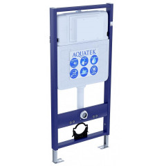 SET AQUATEK БЕТТА (рама AQUATEK Standard INS-0000012(без клавиши и крепежа)+унитаз БЕТТА AQ1253W-00 с тонким сиденьем soft-close