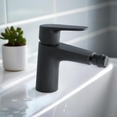 AQ1118MB БЕТТА смеситель для биде, матовый черный
