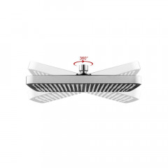 AQ3040CR ПОЛАРИС душевая система (смеситель для ванны) 295х195 мм