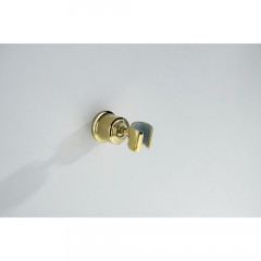 AQ1549PG КЛАССИК смеситель для ванны с душевым набором, полир. золото