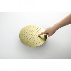 AQ1273BG ОБЕРОН Set 4 в 1 душевой комплект 3 режима, шлиф. золото